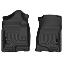 Load image into Gallery viewer, Husky Liners HSL18201 Husky Liners 07-14 Cadillac Escalade ESV/EXT Weatherbeater Black Front Floor Liners