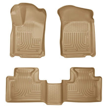 Load image into Gallery viewer, Husky Liners HSL99053 Husky Liners 11-13 Dodge Durango / 11-13 Jeep Grand Cherokee WeatherBeater Combo Tan Floor Liners