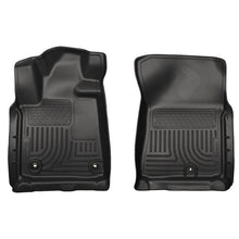 Load image into Gallery viewer, Husky Liners HSL18561 Husky Liners 12-13 Toyota Tundra Weatherbeater Black Front Floor Liners
