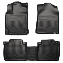 Load image into Gallery viewer, Husky Liners HSL98961 Husky Liners 13 Lexus ES300h / ES350 Weatherbeater Black Front & 2nd Seat Floor Liners