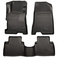 Load image into Gallery viewer, Husky Liners HSL99871 Husky Liners 14 Kia Sorento Weatherbeater Black Front & 2nd Seat Floor Liners