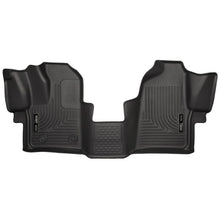 Load image into Gallery viewer, Husky Liners HSL18771 Husky Liners 2015 Ford Transit-150/Transit-250/Transit-350 WeatherBeater Front Black Floor Liners