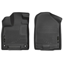 Load image into Gallery viewer, Husky Liners HSL18411 Husky Liners 2016 Honda Pilot WeatherBeater Front Black Floor Liners