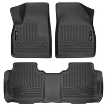 Load image into Gallery viewer, Husky Liners HSL99141 Husky Liners Weatherbeater 17-23 Cadillac XT5 / 17-23 GMC Acadia Front & 2nd Seat Floor Liners - Blk