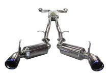 Load image into Gallery viewer, Injen INJSES1987TT Injen 03-08 350Z Dual 60mm SS Cat-Back Exhaust w/ Built In Resonated X-Pipe