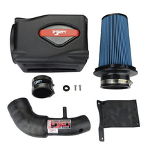 Load image into Gallery viewer, Injen INJPF5002WB Injen 07-09 Wrangler 3.8L V6 w/ Box Wrinkle Black Power-Flow Air Intake System