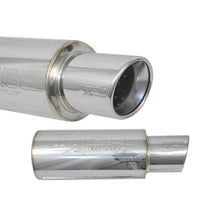 Load image into Gallery viewer, Injen INJSES225C Injen 2 3/8 Universal Muffler w/Stainless Steel resonated rolled tip (Injen embossed logo)