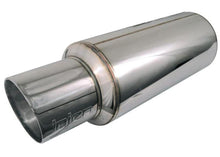 Load image into Gallery viewer, Injen INJSES225C Injen 2 3/8 Universal Muffler w/Stainless Steel resonated rolled tip (Injen embossed logo)