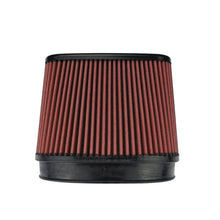 Load image into Gallery viewer, Injen INJX-1129-BR Injen 8-Layer Oiled Cotton Gauze Air Filter/ Oval ID Oval Base/5.55in Media HT/7in x 2.75in Oval Top