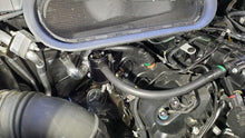 Load image into Gallery viewer, J&L JLT3025P-B J&L 15-25 Ford Transit 150/250/350 3.5L EcoBoost Passenger Side Oil Separator 3.0 - Black Anodized