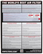 Load image into Gallery viewer, K&N Engineering KNNSU-6303 K&N 03-14 Suzuki AN650 Burgman 638 Replacement Drop In Air Filter