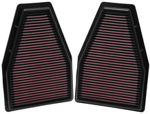 Load image into Gallery viewer, K&N Engineering KNN33-2484 K&N Replacement Air Filter 12-13 Porsche 911 3.4L / 12 911 3.8L / 13 911 3.6L / 13 911 Carrera 3.8L