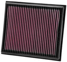 Load image into Gallery viewer, K&N Engineering KNN33-2962 K&N Replacement Air Filter for Opel / Vauxhall / Saab 11.375in O/S L x 10.125in O/S W x 1.625in H