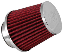 Load image into Gallery viewer, K&N Engineering KNNRG-1003RD-L K&N Universal Chrome Filter 2 3/4in FLG / 4 1/2in Bottom / 4 1/2in Height