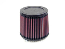 Load image into Gallery viewer, K&N Engineering KNNRU-4260 K&N Universal Rubber Filter 4.5in Flange ID / 5.875in Base OD / 5.125in Top OD / 5in Height