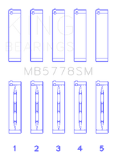 Load image into Gallery viewer, King Engine Bearings KINGMB5778SM King Audi/VW 1.8/2.0 TSI/TFSI Main Bearing Set - Size STD