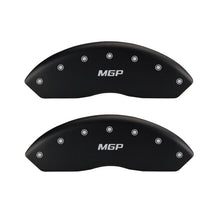 Load image into Gallery viewer, MGP MGP14008SMGPRD MGP 4 Caliper Covers Engraved Front & Rear MGP Red finish silver ch