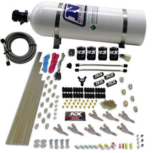 Load image into Gallery viewer, Nitrous Express NEX80016-15 Nitrous Express Vortech Nozzle Nitrous Kit w/15lb Bottle