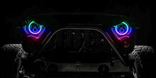 Load image into Gallery viewer, ORACLE Lighting ORL5769J-332 Oracle Jeep Wrangler JL/Gladiator JT 7in. High Powered LED Headlights (Pair) - Dynamic
