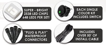 Load image into Gallery viewer, ORACLE Lighting ORL4228-001 Oracle LED Illuminated Wheel Rings - Double LED - White