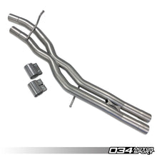 Load image into Gallery viewer, 034 Motorsport Midpipe 034 Motorsport Res-X Resonator Delete and X-Pipe, B9 Audi S4 3.0T