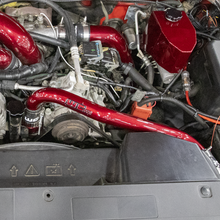 Load image into Gallery viewer, Wehrli wcfWCF100405-BR Wehrli 01-05 Chevrolet 6.6L LB7/LLY Duramax Thermostat Housing & Upper Coolant Pipe Kit - Bengal Red