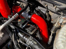 Load image into Gallery viewer, Wehrli wcfWCF100352-FO Wehrli 04.5-10 Chevrolet 6.6L LLY/LBZ/LMM Duramax Driver Side 3in Intercooler Pipe - Fluor Orange