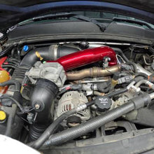 Load image into Gallery viewer, Wehrli wcfWCF100328-RED Wehrli 11-16 LML Duramax Passenger Side Upper Crossover Intercooler Pipe Kit - WCFab Red