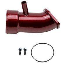 Load image into Gallery viewer, Wehrli wcfWCF100721-FTB Wehrli 17-19 Chevrolet 6.6L L5P Duramax 3.5in Intake Horn w/PCV Port - Fine Texture Black