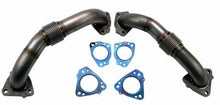 Load image into Gallery viewer, Wehrli wcfWCF100624 Wehrli 17-24 Chevrolet 6.6L L5P Duramax 2in Stainless Up Pipe Kit w/Gaskets