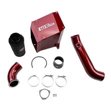 Load image into Gallery viewer, Wehrli wcfWCF100300-GB Wehrli 2001-2004 LB7 Duramax 4in Intake Kit with Air Box Stage 2 Gloss Black