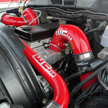 Load image into Gallery viewer, Wehrli wcfWCF100338-BLKANO Wehrli 98.5-07 Dodge 5.9L Cummins Intake Grid Heater Delete Kit - Black Anodized & Engraved Finish