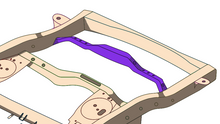 Load image into Gallery viewer, Rust Buster 03-09 Toyota 4th Gen 4 Runner Spare Tire Crossmember
