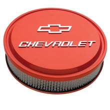 Load image into Gallery viewer, Proform Air Cleaner Assembly Proform 141-831 Raised Chevy and Bowtie Emblems
