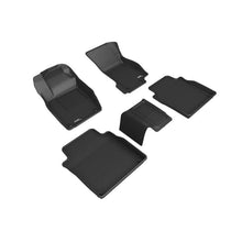 Load image into Gallery viewer, 3D MAXpider 2019-2020 Audi A8L Kagu 1st &amp; 2nd Row Floormats - Black
