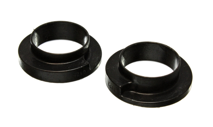 Energy Suspension Coil Spring Isolator Set - Black Bushing Kits Energy Suspension