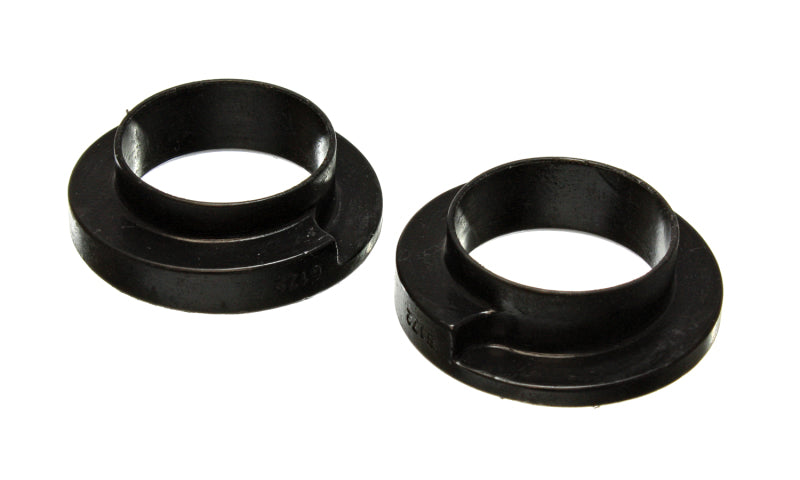 Energy Suspension Coil Spring Isolator Set - Black Bushing Kits Energy Suspension