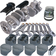 Load image into Gallery viewer, Eagle Chevy 400 3.750in Crank 6.000in I-Beam Rods -5cc Flat Top 4.155in Pistons Rotating Assembly Eagle
