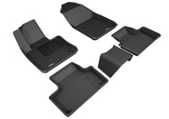 3D MAXpider 2018-2020 Volvo XC60 Kagu 1st & 2nd Row Floormats - Black | L1VV02501509