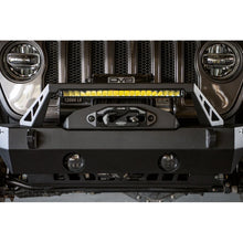 Load image into Gallery viewer, DV8 Offroad 07-23 Jeep Wrangler/Gladiator JT/JK/JL FS-25 Stubby Front Bumper w/Plated Bull Bar Bumpers - Steel DV8 Offroad
