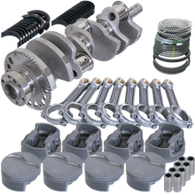 Load image into Gallery viewer, Eagle Chevy LS3 4.000in Crank 58 Tth Rlctor 6.125in I-Beam Rods 4.005in Pistons Rotating Assembly Eagle
