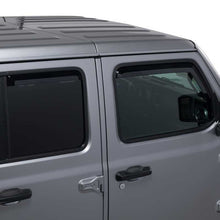 Load image into Gallery viewer, Putco 20-21 Jeep Gladiator JT/JL Element Tinted Window Visors (Set of 4) Wind Deflectors Putco
