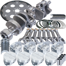 Load image into Gallery viewer, Eagle Chevy 350 1Pc 3.750in Crank 5.700in I-Beam Rods -10cc 4.030in Pistons Balanced Assembly Eagle
