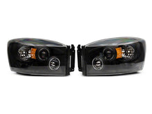 Load image into Gallery viewer, Raxiom 06-08 Dodge RAM 1500 LED Halo Projector Headlights- Blk Housing (Clear Lens) Headlights Raxiom
