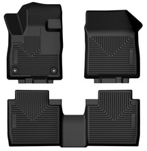 Load image into Gallery viewer, Husky Liners 2024 Lincoln Nautilus Weatherbeater Front &amp; 2nd Seat Floor Liner - Blk Husky Liners
