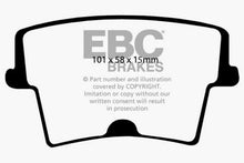 Load image into Gallery viewer, EBC 05-10 Chrysler 300C 5.7 Ultimax2 Rear Brake Pads Brake Pads - OE EBC   
