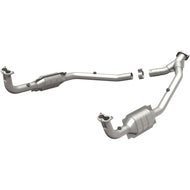 MagnaFlow Conv DF 97 Land Rover Defender 90 4.0L Y-Pipe Assy / 96-99 Discovery 4.0L Y-Pipe Assy | 93690