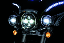 Load image into Gallery viewer, Kuryakyn Orbit 4-1/2in Passing Lamps Black Misc Powersports Kuryakyn   
