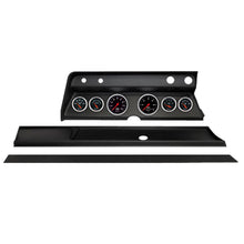 Load image into Gallery viewer, Autometer Designer Black Direct Fit Dash Kit 1967 Chevy Chevelle (2 x 3-3/8in. / 4 x 2-1/16in.) | 2932-06
