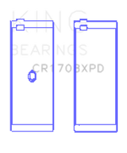 Load image into Gallery viewer, King Chevrolet Custom Honda Journal 1.888 CB1663H version Pre-doweled Bearings King Engine Bearings
